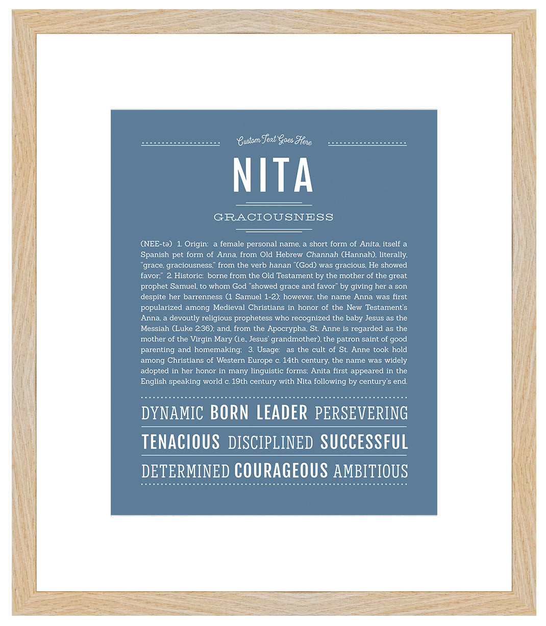 Nita | Name Art Print