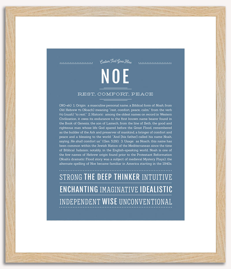 Noe | Name Art Print