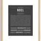 Noel | Name Art Print