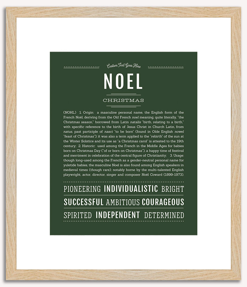 Noel | Name Art Print