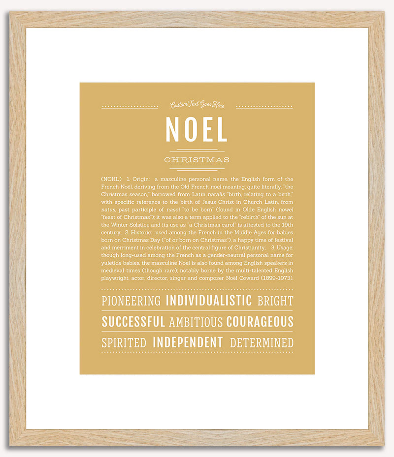 Noel | Name Art Print