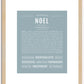 Noel | Name Art Print