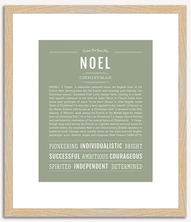 Noel | Name Art Print