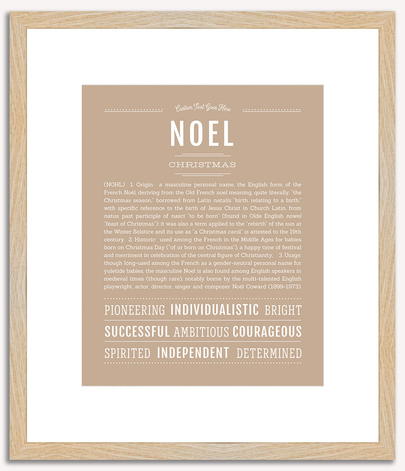 Noel | Name Art Print