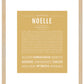 Noelle | Name Art Print