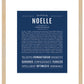 Noelle | Name Art Print