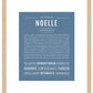 Noelle | Name Art Print