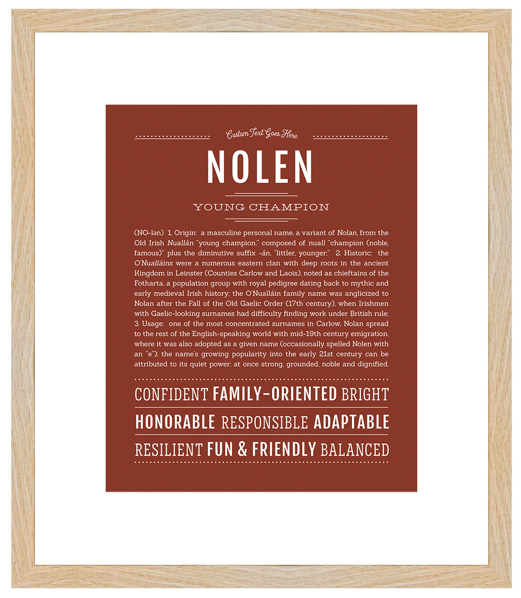Frame Options | Bordeaux | Maple Frame, Matted