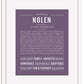 Frame Options | Deep Purple | White Frame, Matted