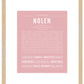 Frame Options | Dusty Rose | Maple Frame, Matted