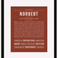Frame Options | Bordeaux | Black Frame, Matted