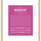 Frame Options | Dark Pink | Maple Frame, Matted