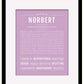 Frame Options | Lilac | Black Frame, Matted