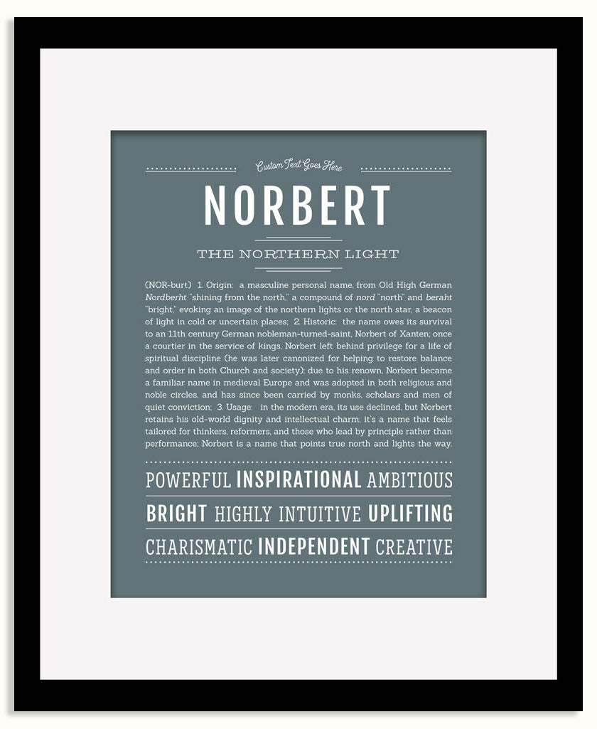 Frame Options | Night Rendezvous | Black Frame, Matted