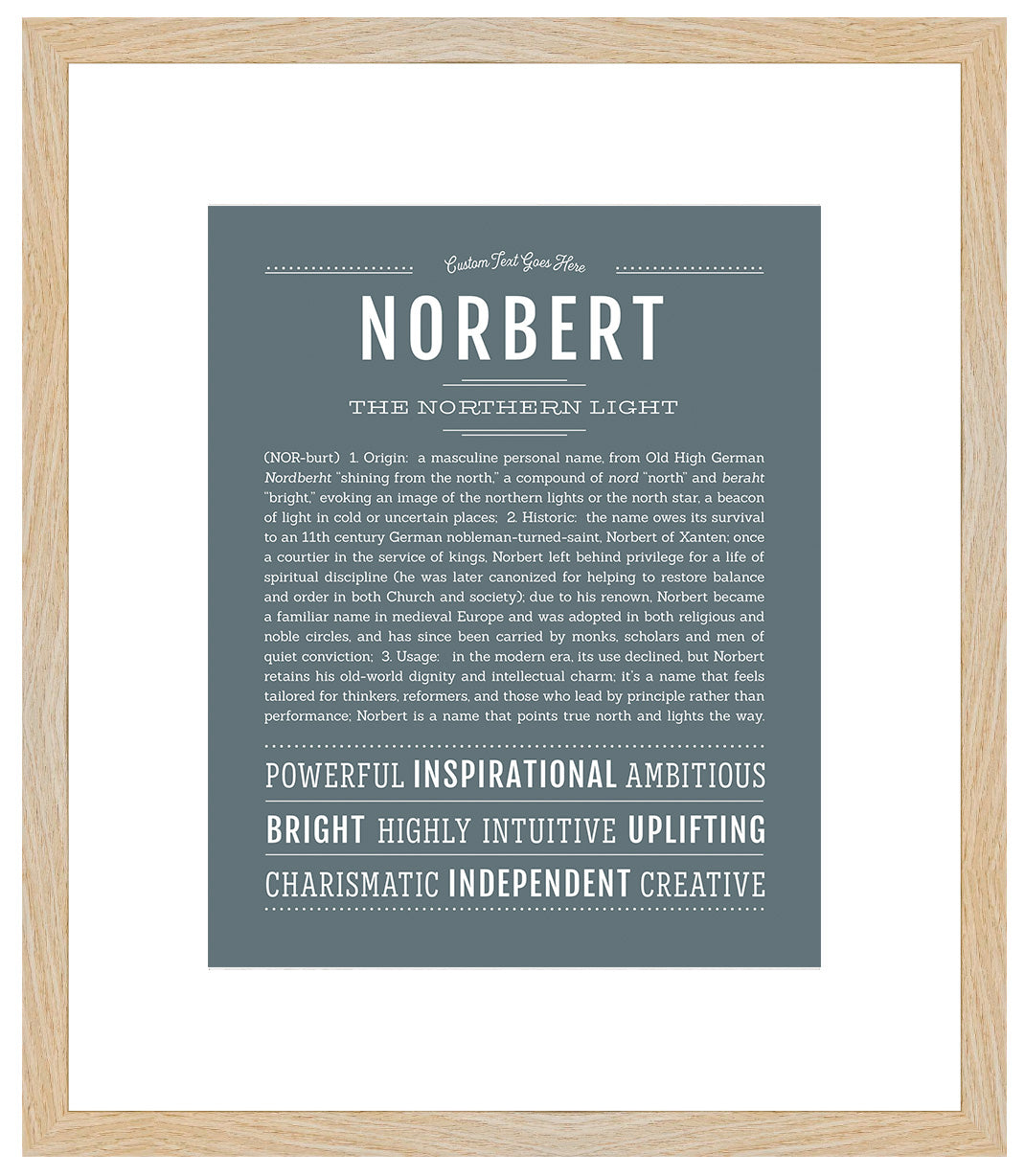 Frame Options | Night Rendezvous | Maple Frame, Matted