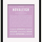 Frame Options | Lilac | Black Frame, Matted