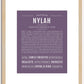 Nylah | Name Art Print