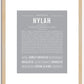 Nylah | Name Art Print