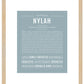 Nylah | Name Art Print