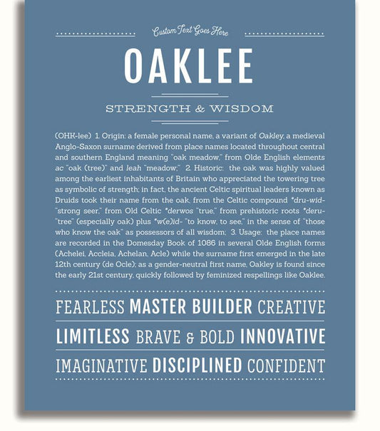 Frame Options | Steele Blue | No Frame