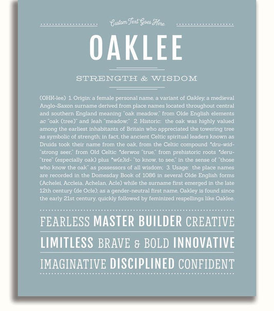 Frame Options | Powder Blue | No Frame