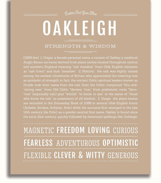 Frame Options | Tan | No Frame