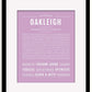 Frame Options | Lilac | Black Frame, Matted