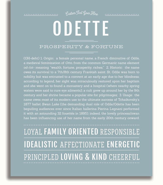 Frame Options | Powder Blue | No Frame