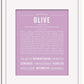 Frame Options | Lilac | White Frame, Matted