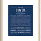 Oliver | Name Art Print