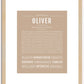 Oliver | Name Art Print