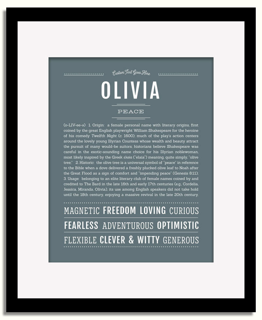 Frame Options | Night Rendezvous | Black Frame, Matted