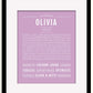 Frame Options | Lilac | Black Frame, Matted