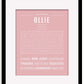 Frame Options | Dusty Rose | Black Frame, Matted