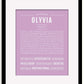 Frame Options | Lilac | Black Frame, Matted