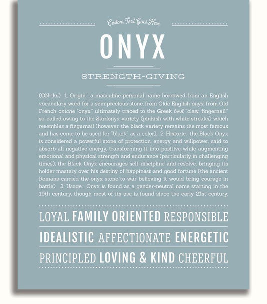 Frame Options | Powder Blue | No Frame