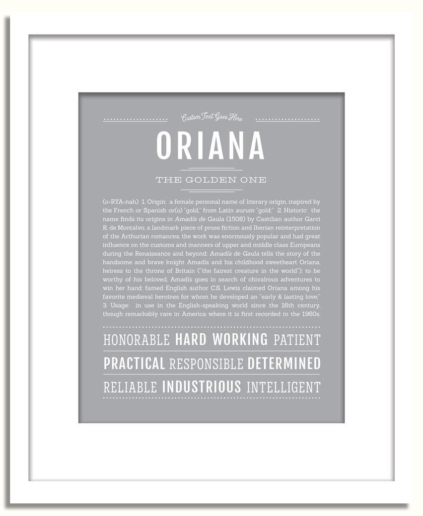 Frame Options | Light Gray | White Frame, Matted