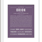 Frame Options | Deep Purple | White Frame, Matted