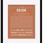 Frame Options | Terra Cotta | Black Frame, Matted