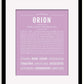 Frame Options | Lilac | Black Frame, Matted