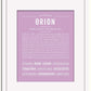 Frame Options | Lilac | White Frame, Matted