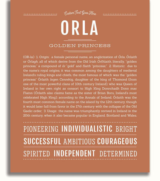 Frame Options | Terra Cotta | No Frame