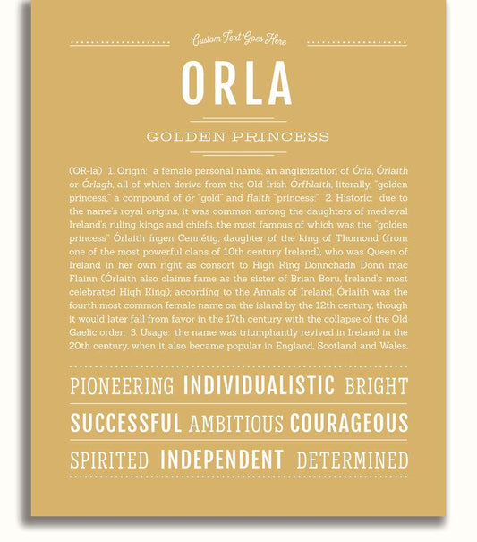 Frame Options | Matte Gold | No Frame