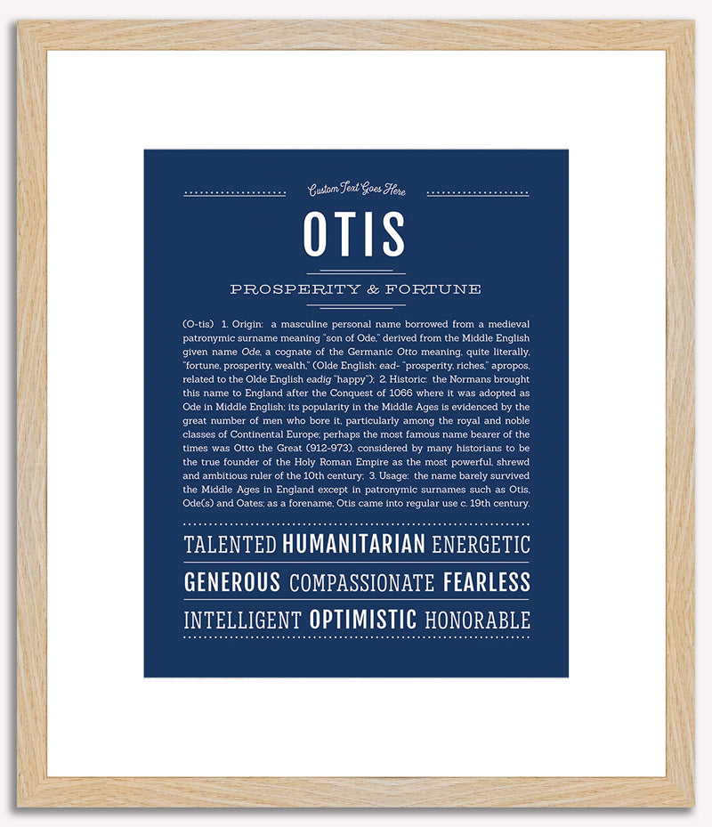 Otis | Name Art Print