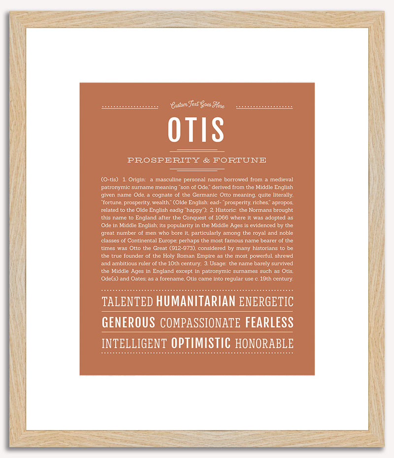 Otis | Name Art Print