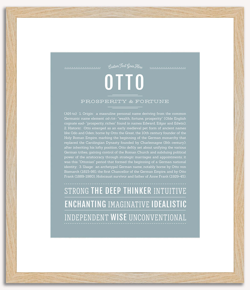 Otto | Name Art Print