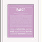 Frame Options | Lilac | White Frame, Matted