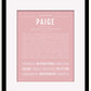 Frame Options | Dusty Rose | Black Frame, Matted