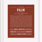 Palm | Name Art Print