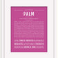 Palm | Name Art Print